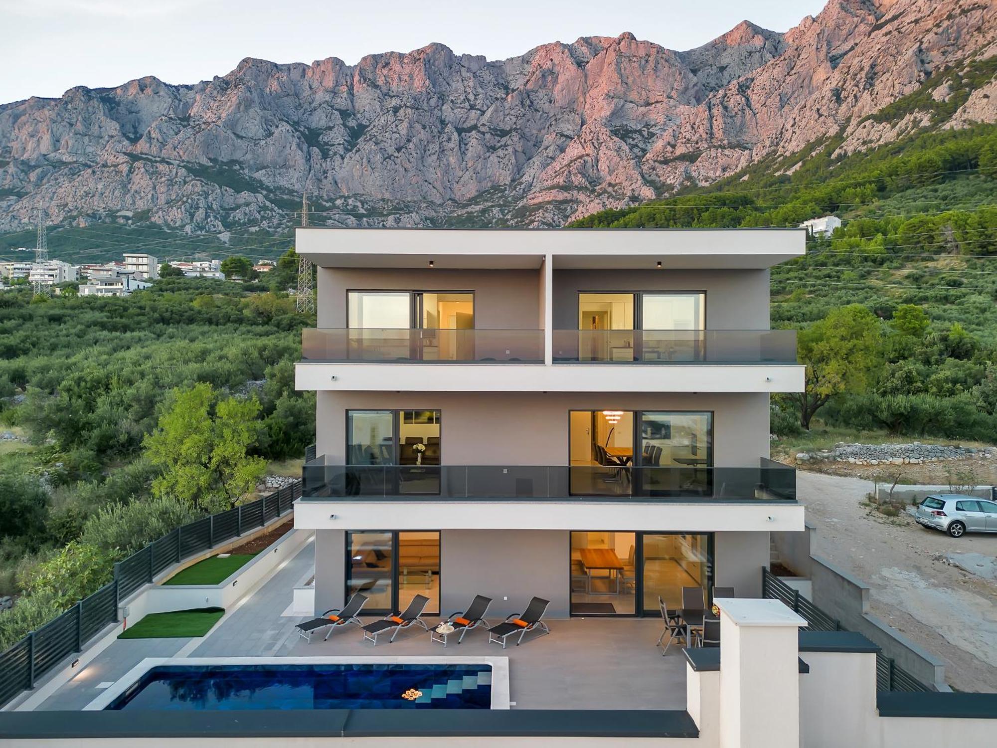 Villa Adria Makarska Ngoại thất bức ảnh